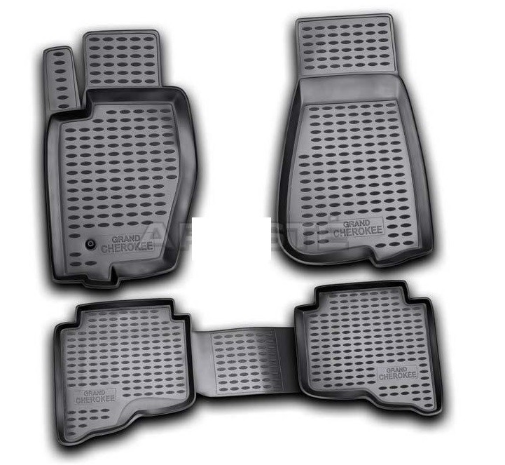Rubber floor mat set Jeep Grand Cherokee (1998-2010)
