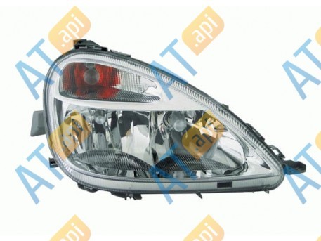 Headlamps Mercedes-Benz A-class W168 (04/2001-2004), right