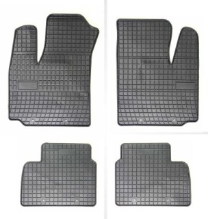 Rubber floor mats set Fiat Doblo (2001-2008)