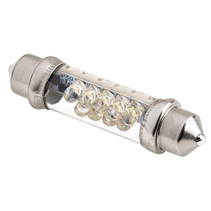 LED Plate number bulb, 12V, (10x31mm)