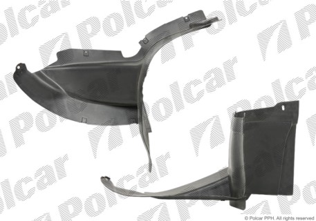Front fender VW Passat CC (2008-2012), right side