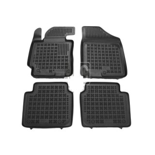 Rubber floor mat  set Hyundai Elantra V (2010-2017) with edges