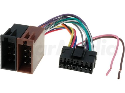 Adapter from Sony (16pin) car radio to EURO connector