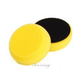 Polishing sponge with sticker  – orange (hardness)