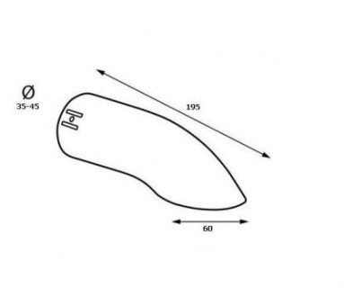 Muffler pipe (for diesel)