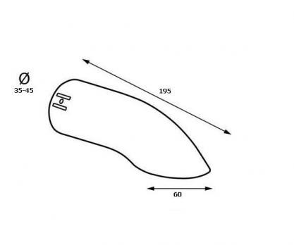 Muffler pipe (for diesel)