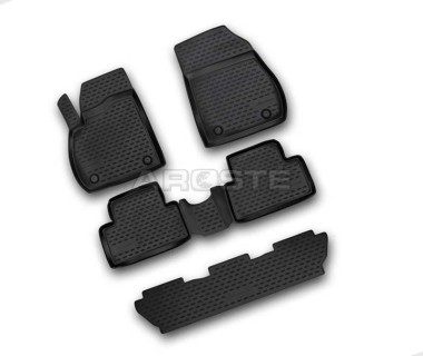 3D Rubber floor mat  set  Opel Zafira A (1999-2005)/ Zafira B (2005-2011) with edges  (1)