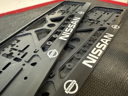 2pcs x Plate number holder - NISSAN