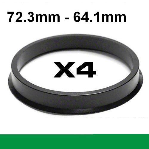 Wheel hub centring ring 72.3mm->64.1mm