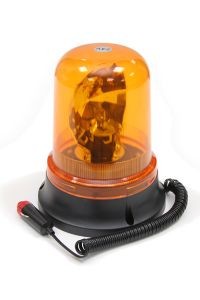 Halogen revolving light with H3 bulb with magnet, 12V, Ø157mm