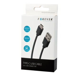 USB charger - FOREVER TYPE C (SAMSUNG/HUAWEI)