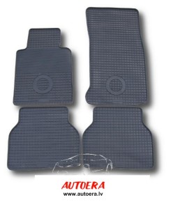 Rubber floor mats set BMW 3-serie E46 (1998-2004) 