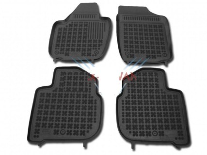 Rubber trunk mat set Skoda Rapid (2012-2020)