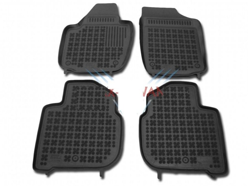 Rubber trunk mat set Skoda Rapid (2012-2020)