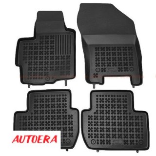 Rubber floor mat set Citroen/Mitsubishi/Peugeot with edges