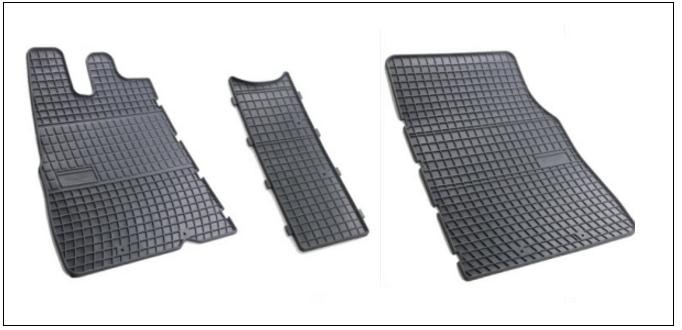 Rubber floor mat Citroen Jumper (1994-2006) /Fiat Ducato (1994-2006) /Peugeot Boxer (1994-2006) (1)