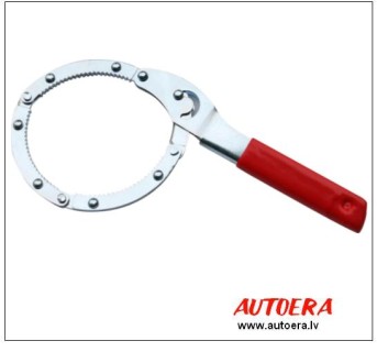 Metal belt oil filter wrench
