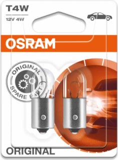 Bulb - OSRAM ORIGINAL T4W, 12V (2pcs.)