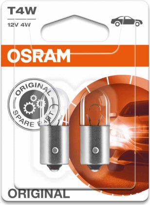 Bulb - OSRAM ORIGINAL T4W, 12V (2pcs.)