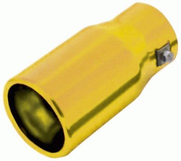 Sport muffler pipe end