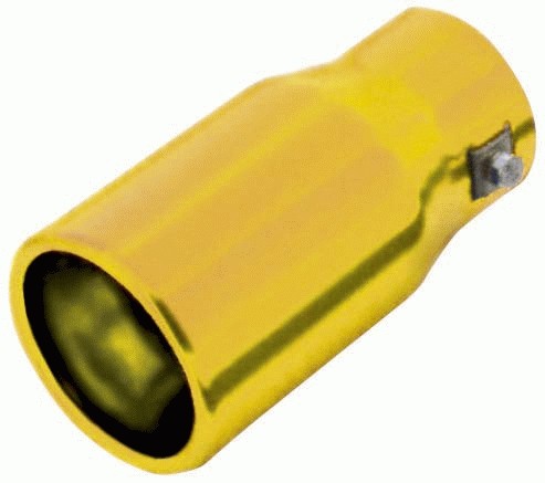 Sport muffler pipe end