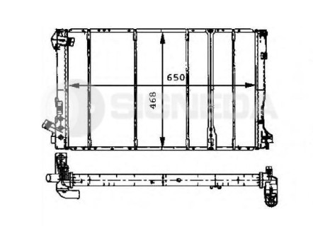 Radiator Renault Espace (1996-2002)