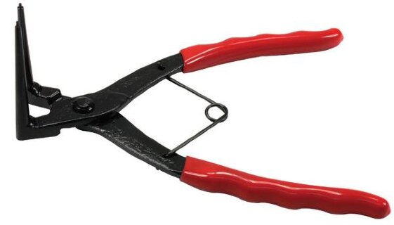 Angled circlip pliers