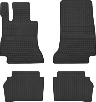 Rubber floor mat set Mercedes-Benz E-class W213 (2016-2024)
