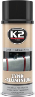 Cynk-aluminium spray - K2 CYNK-ALUMINIUM , 400ml. 