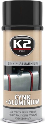 Cynk-aluminium spray - K2 CYNK-ALUMINIUM , 400ml. 