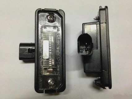 Number plate light VW Golf IV (1997-2003)/ Polo (2001-2009)