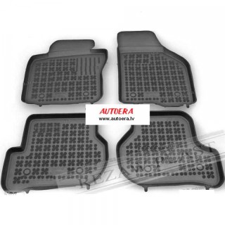 Rubber floor mat set Skoda Octavia II (2004-2008)