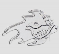 Stickers 3D "Skull" 