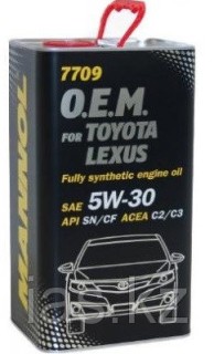 Syntetic oil - Mannol O.E.M. TOYOTA, LEXUS SAE 5W-30, 1L
