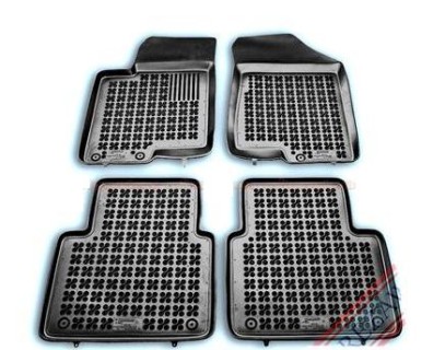 Rubber floor mat  set   Hyundai Sonata (2005-2010) with edges