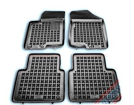 Rubber floor mat  set   Hyundai Sonata (2005-2010) with edges