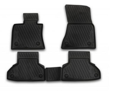3D Rubber floor mat  set   BMW X6 F16 (2014-2021) with edges  