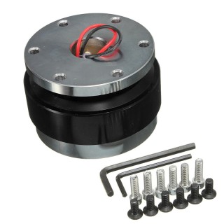 Universal SNAP-OFF steering wheel hub with AirBag