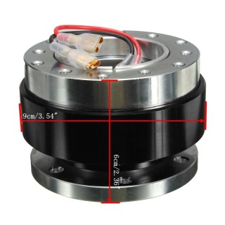 Universal SNAP-OFF steering wheel hub with AirBag