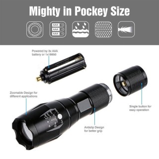 LED Mini Inspection Lamp with magnet  (3 x AAA battery)