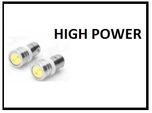 2PCS X HIGH POWER LED bulb , 12V 