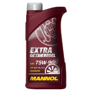 Synt. trans. oil - Mannol EXTRA GETRIEBEOEL SAE 75W90 API GL5, 1L