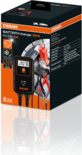 Osram Battery Charger 4A, 6V/12V