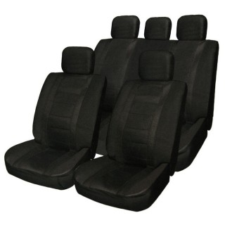 Seat covers set for RECARO (Maxi), textile  black color