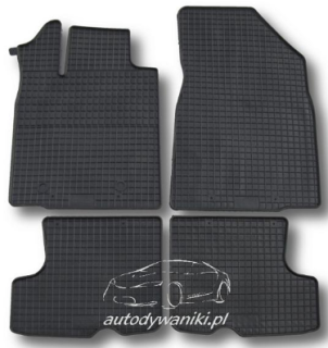 Rubber floor mat set Dacia Sandero (2008-) 