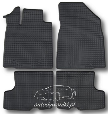 Rubber floor mat set Dacia Sandero (2008-) 