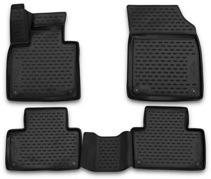 Rubber floor mat set Volvo XC90 (2015-2023) 
