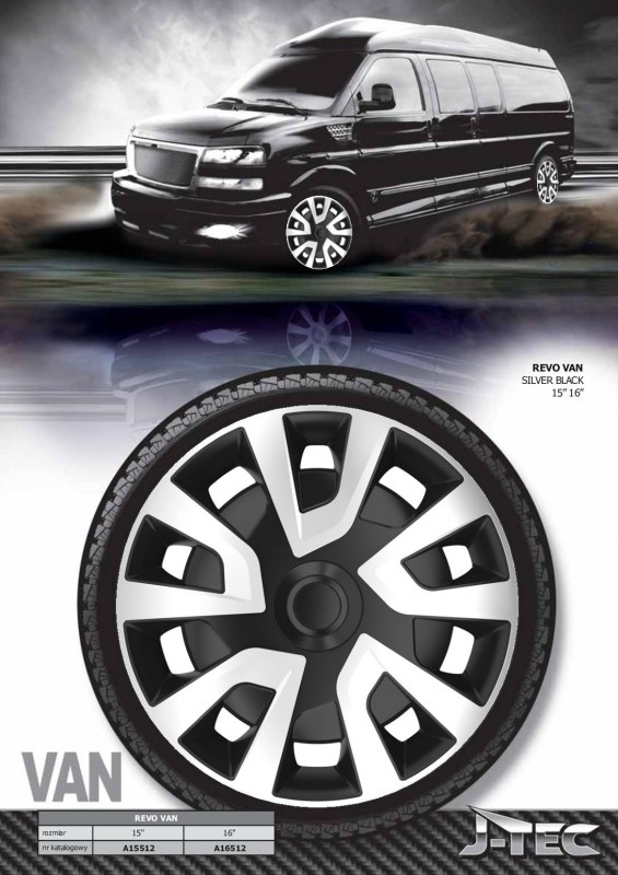 Hubcap set - REVO VAN 16