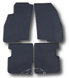 Rubber floor mats set Fiat Punto Evo (2009-)