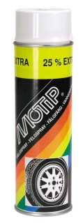Wheel White Gloss Motip, 500ml. +25% EXTRA
